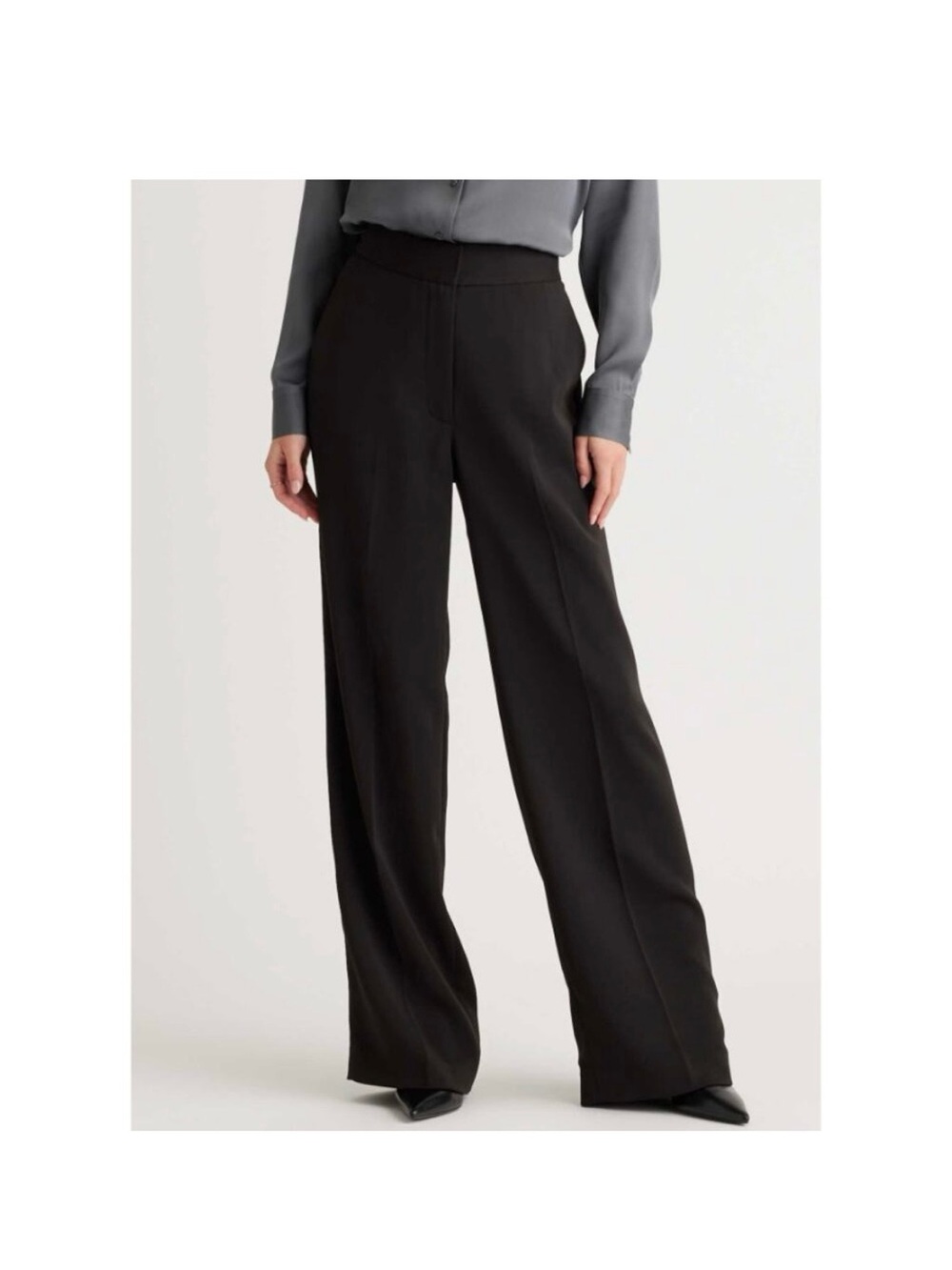Quince Wide Leg Trouser (women’s size 10)